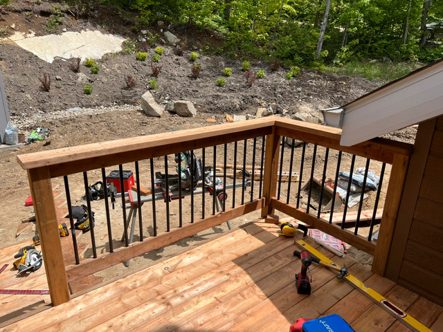 Menuiserie  dans Rampes, balustrades, terrasses et clôtures  à Lanaudière - Image 3