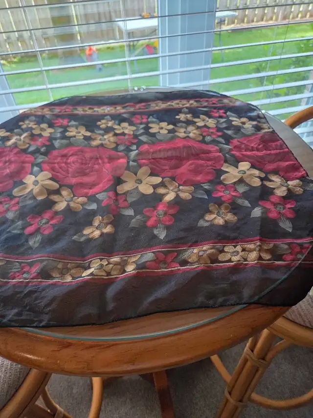 3 ladies neck scarfs 20" square63749411506435122