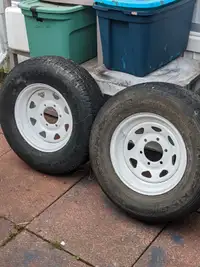2 Trailer Tires