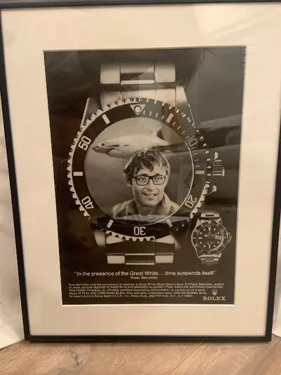 1972 Rolex vintage advertisement - submariner, View more