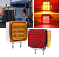  LED Pedestal Lights Red Amber Double Face Turn Signal st