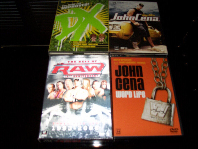 Lot Of 5 DVD Box Set WWE World Wrestling Entertainment in CDs, DVDs & Blu-ray in Oakville / Halton Region
