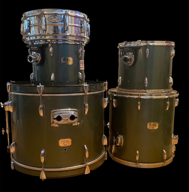 Pearl Export 5 Piece Drum Set Shell Pack + Sensitone Snare Drums