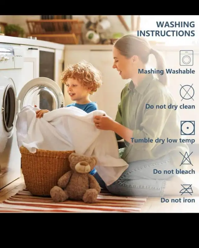 CozyLux Queen Mattress Pad Deep Pocket Non Slip Cotton Mattress  in Bedding in Hamilton - Image 7