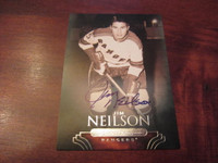 2011-12 Parkhurst Champions Jim Neilson Autograph