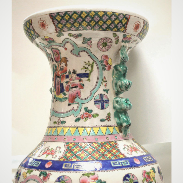 antique grand vase de chine porcelaine vers 1800 dans Art et objets de collection  à Laval/Rive Nord - Image 4