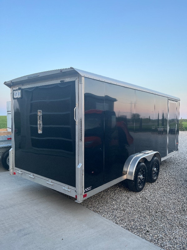 2022 NEO 7.5x18' VNOSE (21’) ALUMINUM ENCLOSED TRAILER Cargo