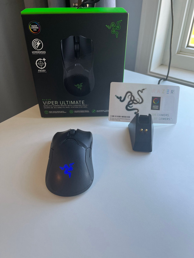 Wireless Gaming Mouse (Razer Viper Ultimate) in Mice, Keyboards & Webcams in Oshawa / Durham Region