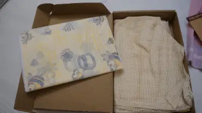 Muifa Beeswax Wraps. Handmade and Reusable. The Wraps are BRAND NEW IN THE BOX ($72.99 + Tax).