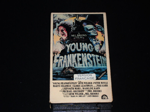 Young Frankenstein (1974) Cassette VHS dans CD, DVD et Blu-ray  à Ville de Montréal