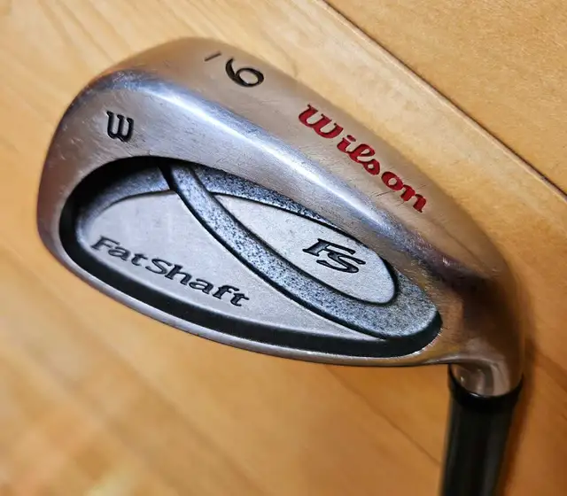 Wilson Fat Shaft 9 Iron RH – Hyper Carbon 535 Stiff Shaft in Golf in Ottawa - Image 2