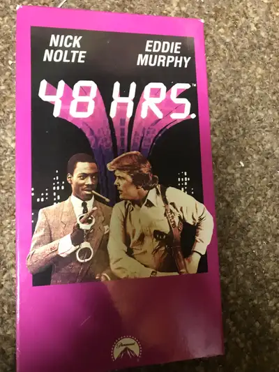Eddie Murphy 48 HRS Movie Vintage VHS Cassette Tape, View more