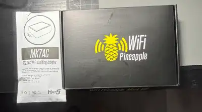 Hak5 Pineapple MarkvII with 5g adapter, View more