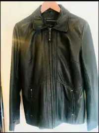 Leather jacket - ladies size M