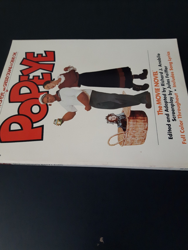Magazine-Popeye 'The Movie Novel' in Arts & Collectibles in Vernon - Image 2