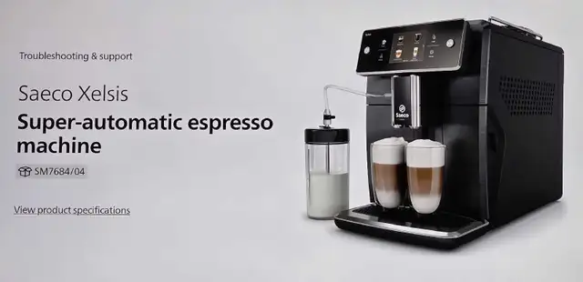 Saeco Xelsis Super-automatic Expresso Machine SM7684/04 in Coffee Makers in City of Toronto - Image 2
