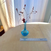 Japanese Vase Blown Glass Okinawa Ryukyu Display Vase Jpn Art