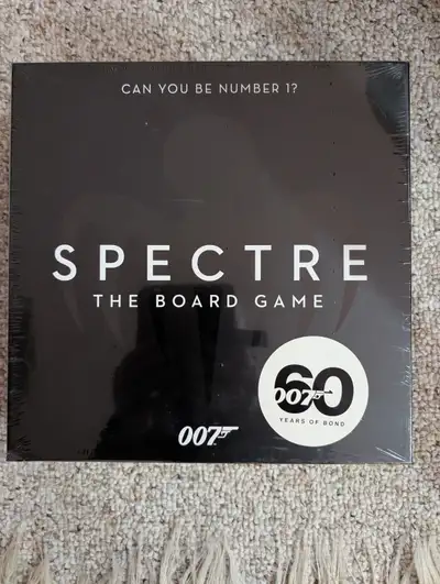 SPECTRE: The Board Game, BRAND NEW NEVER OPENED ORIGINAL PACKAGING you take on the role of one of th...