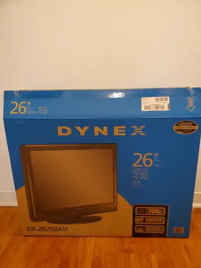 DYNEX 26" 720p HDTV LCD TV With PC Input + Remote Control, View more