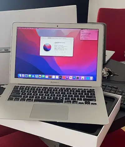 EXCELLENT MACBOOK AIR 13 SILVER MODEL 2017 INTEL I5 8GB RAM, View more