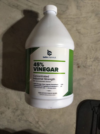 45% Pure Vinegar - Concentrated Industrial Grade 1gal