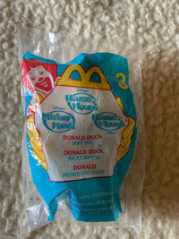 McDonald’s soft plush Donald Duck