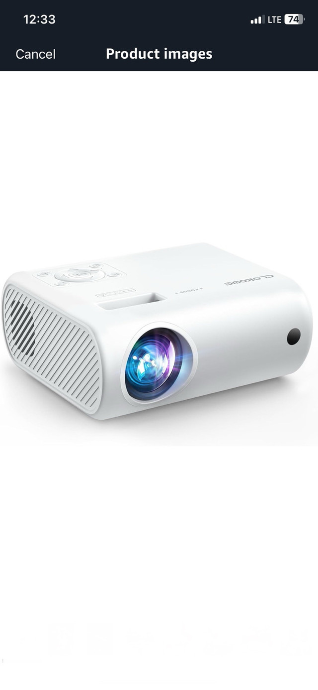 Mini Movie Projector, Portable,Compatible with iOS/Android phone in General Electronics in Markham / York Region - Image 2
