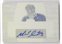 2017 MICHEL GOULET AUTO LEAF LUMBER KING PRINTING PLATE 1/1 RARE
