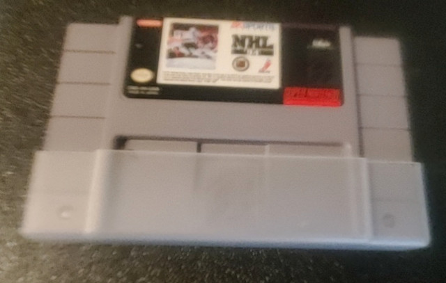 Selling Vintage Super Nintendo NHL video game in Older Generation in Dartmouth - Image 2