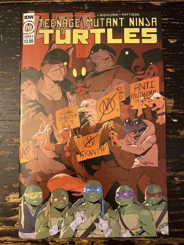 Teenage Mutant Ninja Turtles#112 Jodi Nishijima Cover A IDW 2020 dans Jouets et jeux  à Longueuil/Rive Sud