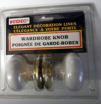 CLOSET / CHEST KNOBS / BOUTONS DE PORTE