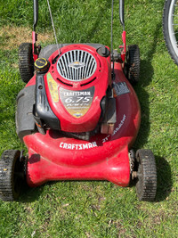 6.5 hp Craftsman lawn mower. 