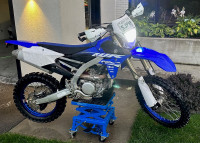 2018 YAMAHA WR250F IN EXCELLENT CONDITION WITH LOW KM.
