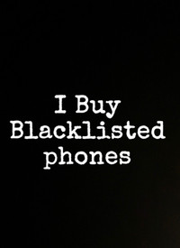 Sell your blacklisted iPhones