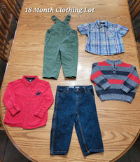 18 Month Baby Boys Clothing Lot - St.Thomas 