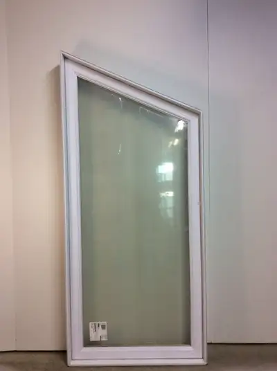 10213FP Fenêtre Fixe PVC Blanc Trapèze 31 1/4 x  70 1/4 x 56 1/4, View more
