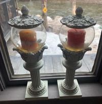 Indoor or outdoor candle holder
