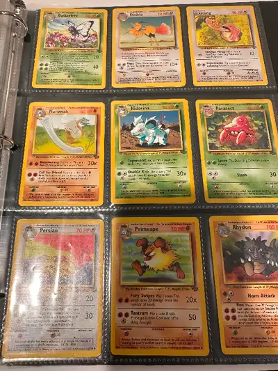 If you have older Pokemon cards like the ones in the pics let me know and we can work out a deal.
