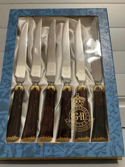 Vintage GH Warranted Cutlery, View more