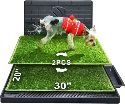 Hompet® Dog PottyPortable Dog Litter Box for Small/Medium Dogs, View more