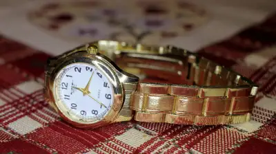 Ladies Milano Expressions Gold Tone watch. Like new, View more