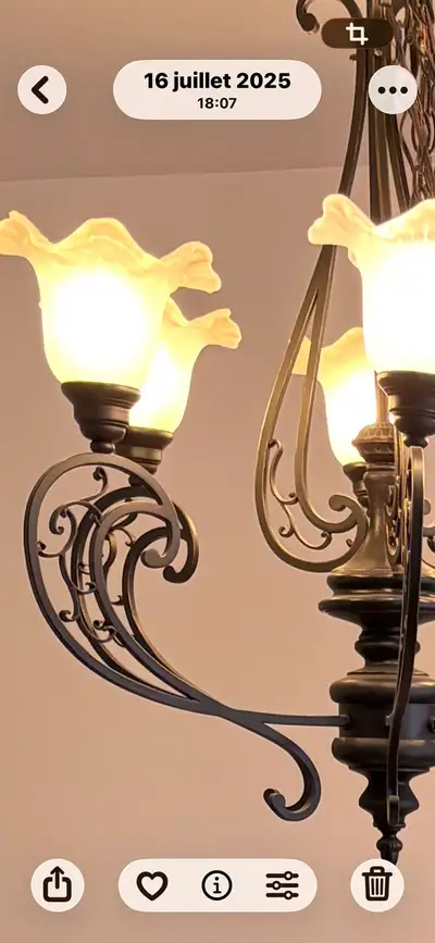 Lustre de 6 lumières , View more