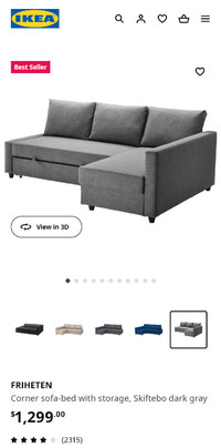 Ikea sofa-bed