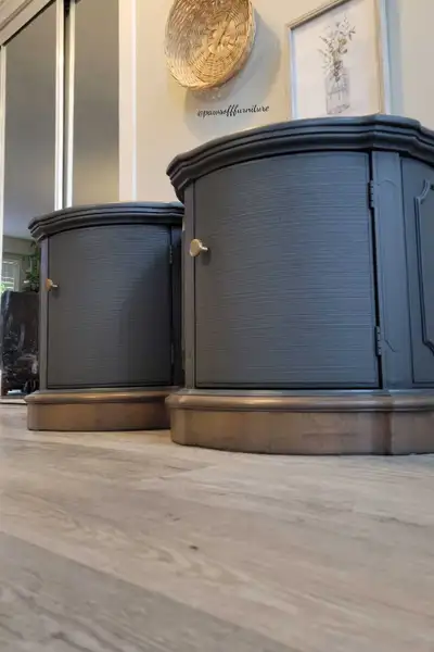 Stunning drum style Nightstands , View more