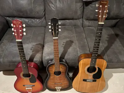 Vintage Acoustic Japan Guitars Rare, View more