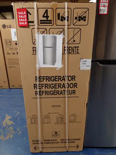 Frigidaire "24" Stainless Steel Top Freezer Fridge on Sale‼️, View more
