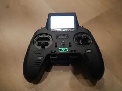 RADIOMASTER Zorro Controller for sale. Comes with case and rechargable batteries.