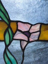 Mini Stained Glass Panel