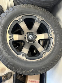 F150 Rims and Tire Package - 20" Fuel Rims, Toyo ATII tires