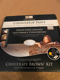 Giani Granite  Paint - Chocolate Brown Countertop Kit